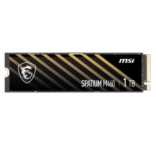 SSD MSI SPATIUM M460 1TB M.2 PCIE NVMe 3D NAND Write speed 4500 MBytes/sec Read speed 5000 MBytes/sec MTBF 1500000 hours S78-440L930-P83