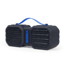 Portable Speaker GEMBIRD Black / Blue Portable 1xAudio-In 1xMicroSD Card Slot Bluetooth SPK-BT-19