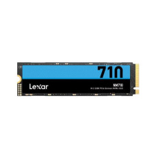 SSD LEXAR NM710 500GB M.2 PCIe Gen4 NVMe Write speed 2600 MBytes/sec Read speed 5000 MBytes/sec 2.45mm TBW 300 TB MTBF 1500000 hours LNM710X500G-RNNNG