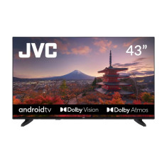 TV Set JVC 43" 4K/Smart 3840x2160 Wireless LAN Bluetooth Android TV LT-43VA3300