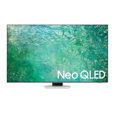 TV Set SAMSUNG 85" 4K/Smart QLED 3840x2160 Wireless LAN Bluetooth Tizen Silver QE85QN85CATXXH