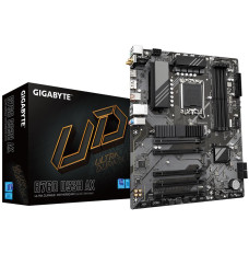 Mainboard GIGABYTE Intel B760 Express LGA1700 ATX Memory DDR5 Memory slots 4 4xPCI-Express 3.0 1x 1xPCI-Express 4.0 16x 2xM.2 1xHDMI 1xDisplayPort 2xAudio-In 1xAudio-Out 4xUSB 2.0 1xUSB 3.2 1xUSB-C 1xPS/2 1xRJ45 2xRF-Out B760DS3HAX1.1