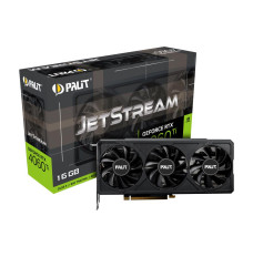 Graphics Card PALIT NVIDIA GeForce RTX 4060 Ti 16 GB GDDR6 128 bit PCIE 4.0 16x GPU 2310 MHz Triple slot Fansink 1xHDMI 3xDisplayPort NE6406T019T1-1061J