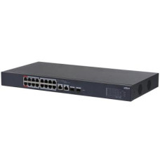 Switch DAHUA CS4218-16ET-240 Type L2 Desktop/pedestal 16x10Base-T / 100Base-TX PoE ports 16 DH-CS4218-16ET-240