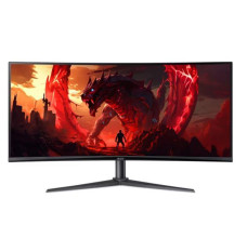 LCD Monitor ACER UM.CX0EE.H01 34" Gaming/Curved/21 : 9 Panel VA 3440x1440 21:9 100Hz Matte 1 ms Speakers Height adjustable Tilt Colour Black UM.CX0EE.H01