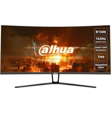 LCD Monitor DAHUA DHI-LM34-E330C 34" Gaming/Curved/21 : 9 Panel VA 3440x1440 21:9 165Hz 1 ms Tilt Colour Black LM34-E330C
