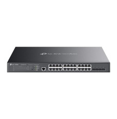 Switch TP-LINK Omada SG3428XPP-M2 Desktop/pedestal Rack 24x2.5GbE 4xSFP+ 1xConsole 1 PoE+ ports 16 500 Watts SG3428XPP-M2