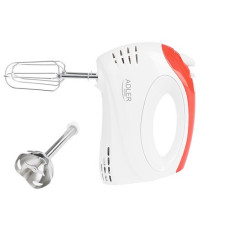 Adler AD 4212 mixer Hand mixer Red,White