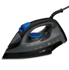 Clatronic DB 3703 iron Dry & Steam iron Stainless steel soleplate Black,Grey 1800 W