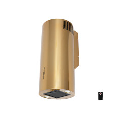 Wall-mounted chimney hood MAAN Elba W 39 cm 605 m3/h, glossy gold