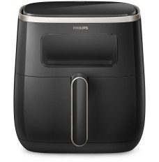 Philips 3000 series HD9257/80 fryer Double 5.6 L Stand-alone 1700 W Hot air fryer Black