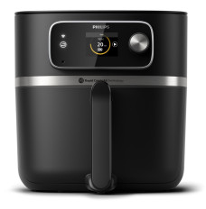 Philips 7000 series HD9880/90 fryer Single 8.3 L 2200 W Hot air fryer Black, Stainless steel