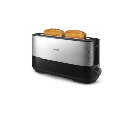 Philips Viva Collection HD2692/90 toaster 1 slice(s) 1030 W Black, Metallic
