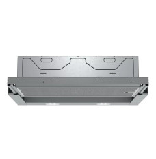 Siemens iQ100 LI64LA521 cooker hood Semi built-in (pull out) Metallic, Silver 389 m³/h B