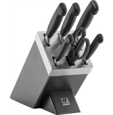 ZWILLING FOUR STAR 35148-507-0 kitchen knife/cutlery block set 7 pc(s) Grey