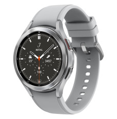 Samsung Galaxy Watch4 Classic 3.56 cm (1.4") OLED 46 mm Digital 450 x 450 pixels Touchscreen 4G Silver Wi-Fi GPS (satellite)