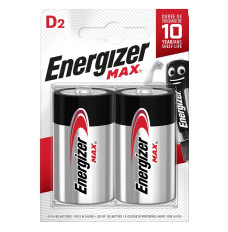 ENERGIZER BATTERY MAX D LR20, 2 pcs. ECO packaging