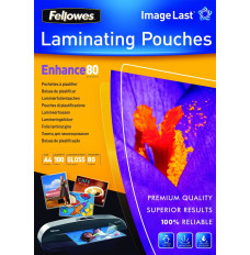 Fellowes Foil lamination PREMIUM ImageLast A4 80 mic. 100 pcs