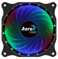 Aerocool COSMO12FRGB PC Fan 12cm LED RGB Molex Connector Silent Black