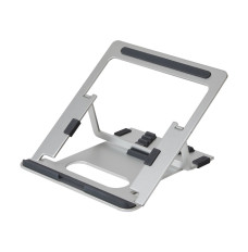 POUT EYES 3 ANGLE Aluminum portable laptop stand silver