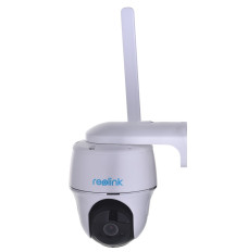 IP Camera REOLINK GO PT PLUS wireless 4G LTE with battery and dual lens White