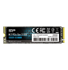 Silicon Power P34A60 M.2 256 GB SSD PCI Express SLC NVMe (SP256GBP34A60M28RR) Bulk