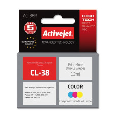 Activejet AC-38R Ink cartridge (replacement for Canon CL-38; Premium; 12 ml; color)