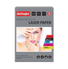 Activejet AP4-110M100L matte photo paper for laser printers; A4; 100 pcs