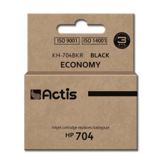 Actis KH-704BKR ink (replacement for HP 704 CN692AE; Standard; 15 ml; black)