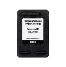 Superbulk printer ink HP B-H703BK (replacement HP 703 CD887) standard black