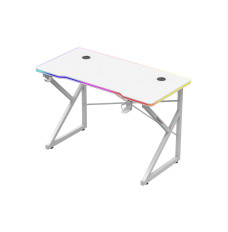 Huzaro Hero 1.7 RGB White - gaming table