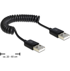 DeLOCK 83239 USB cable 0.6 m USB 2.0 USB A Black