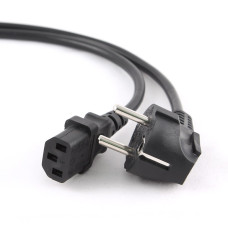 Gembird PC-186-VDE-3M power cord with VDE approval 3 meter Black