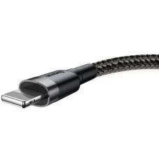 Baseus CALKLF-CG1 USB cable 2 m USB A Grey, Black