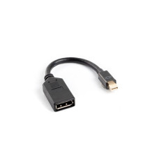 Lanberg AD-0003-BK DisplayPort cable 0.12 m Mini DisplayPort Black