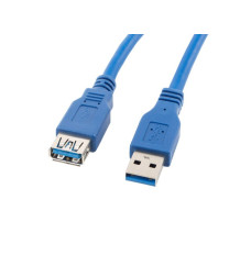 Lanberg CA-US3E-10CC-0018-B USB cable 1.8 m USB 3.0 USB A blue