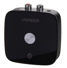 Bluetooth 5.0 Receiver Adapter UGREEN 2x RCA, 3.5mm jack, aptX black