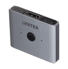 Unitek two-way Signal Switch DP 1.4  2 in 1 out 8K