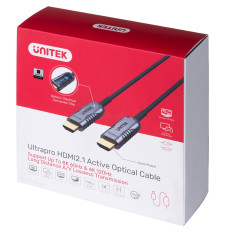 UNITEK CABLE HDMI 2.1 AOC, 8K, 4K120HZ, 15M, C11029DGY