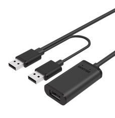 UNITEK Y-278 USB cable 10 m USB 2.0 2 x USB A USB A Black