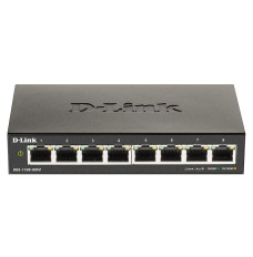 D-Link DGS-1100-08V2 network switch Managed Gigabit Ethernet (10/100/1000) Black