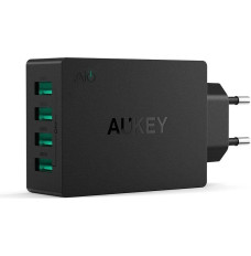AUKEY PA-U36 mobile device charger Indoor Black 4xUSB AiPower 8A 40W