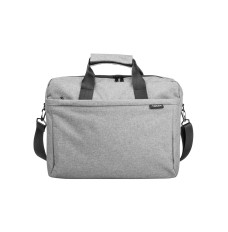 NATEC Mustela notebook case 39.6 cm (15.6") Messenger case Grey