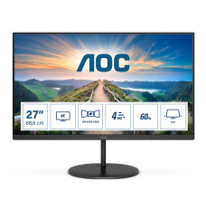 AOC V4 U27V4EA computer monitor 68.6 cm (27") 3840 x 2160 pixels 4K Ultra HD LED Black