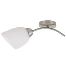 Activejet Classic single wall lamp - BENITA nickel E27 for the living room