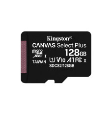 Kingston Technology Canvas Select Plus memory card 128 GB MicroSDXC Class 10 UHS-I