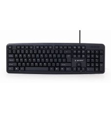 Gembird KB-U-103-RU keyboard USB QWERTY English, Russian Black