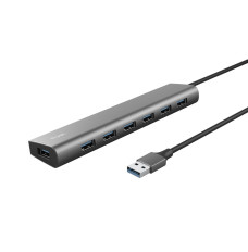Trust Halyx USB 3.2 Gen 1 (3.1 Gen 1) Type-A 5000 Mbit/s Silver