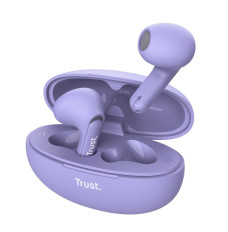 Trust Yavi Headset True Wireless Stereo (TWS) In-ear Calls/Music USB Type-C Bluetooth Purple