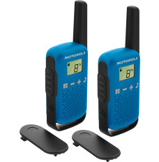 Motorola TALKABOUT T42 two-way radio 16 channels Black,Blue